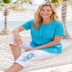 Short-Sleeve Crinkle Shirt image number null