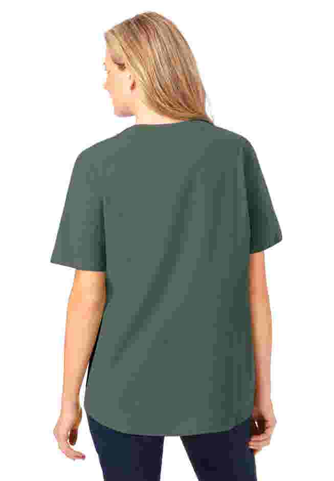Short-Sleeve Crinkle Shirt image number 1