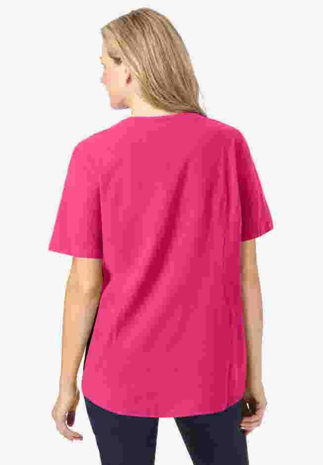 Short-Sleeve Crinkle Shirt image number 2
