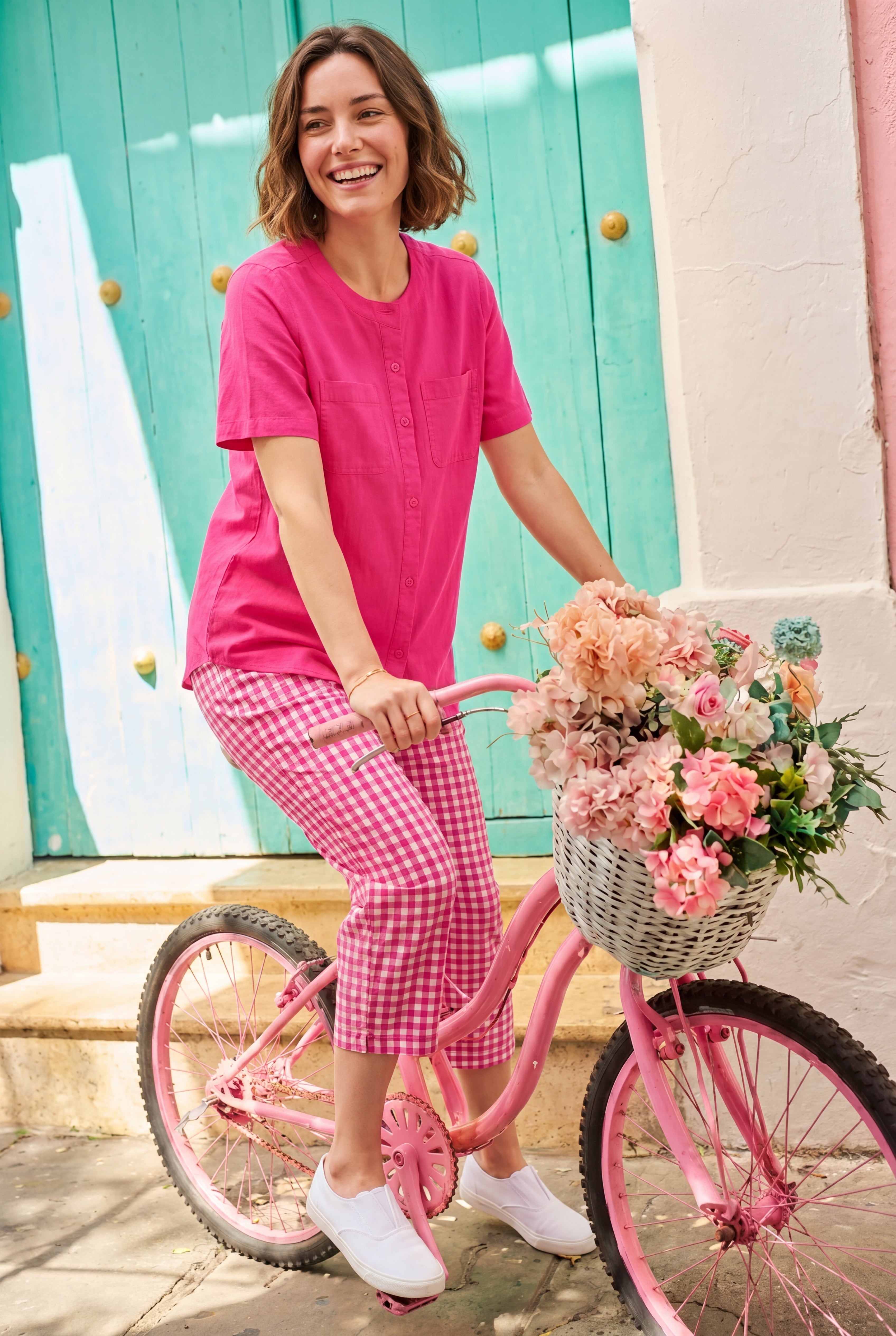 Short-Sleeve Crinkle Shirt image number 0