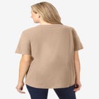 Short-Sleeve Crinkle Shirt image number null