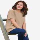 Short-Sleeve Crinkle Shirt image number null