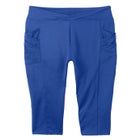 High-Waist Swim Capri with Mesh Pockets image number null