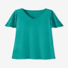 Lace Sleeve Tunic image number null