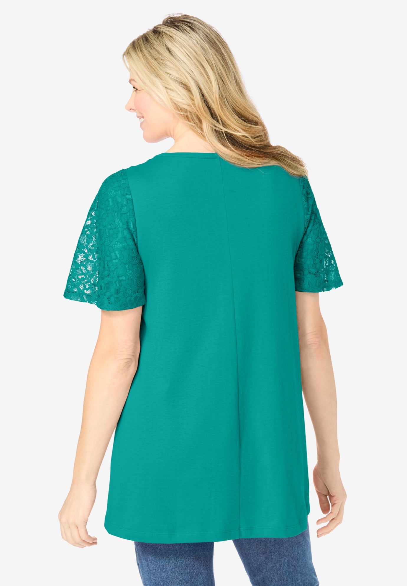 Lace Sleeve Tunic image number 1