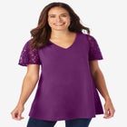 Lace Sleeve Tunic image number null