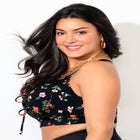 Bra Sized Tie Front Longline Underwire Bikini Top image number null