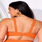 Bra Sized Drape Front Underwire Bikini Top image number null