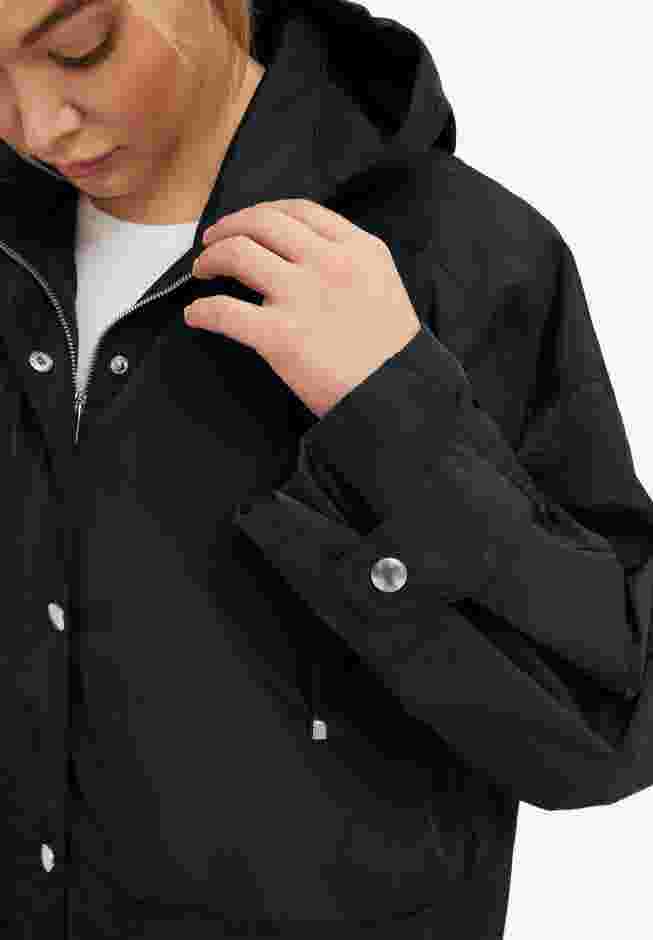 Hooded A-Line Raincoat image number 3