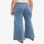 5-Pocket Wide Leg Jeans image number null