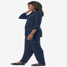 2-Piece Stretch Knit Cargo Set image number null