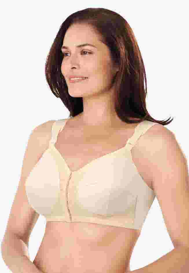 Exquisite Form® Fully® Front-Close Classic Support Wireless Bra image number 0
