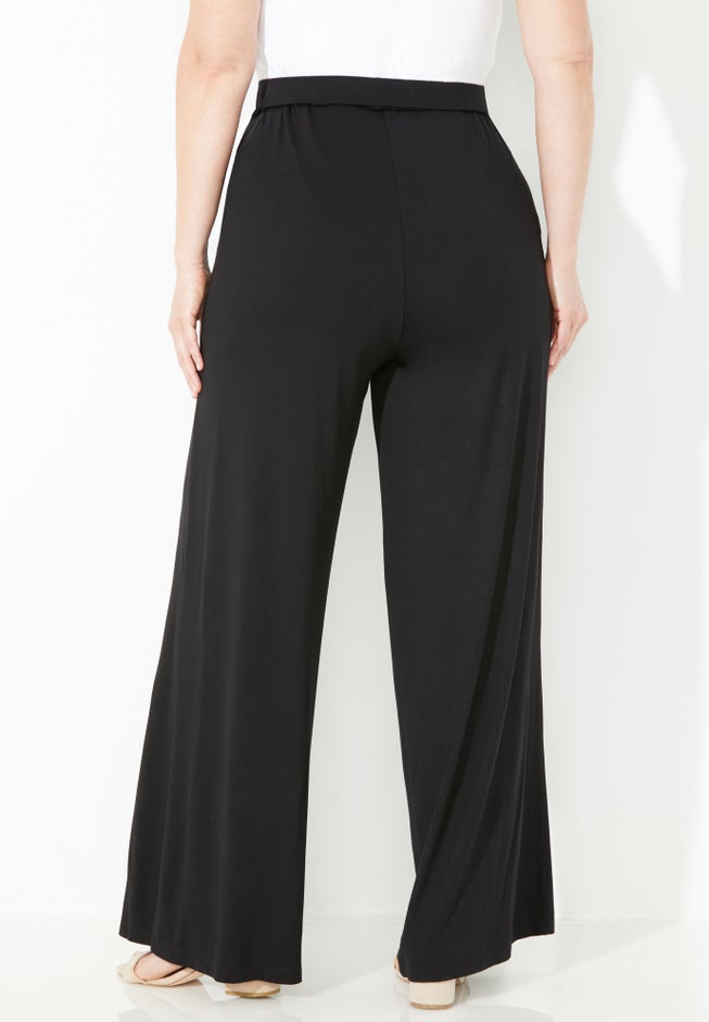 Curvy Collection Wide Leg Pant image number 1