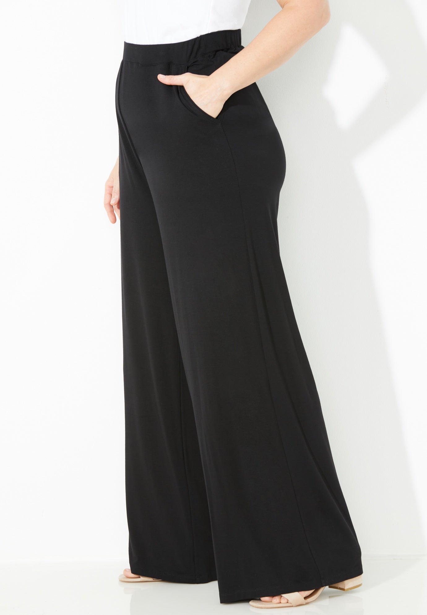 Curvy Collection Wide Leg Pant image number 2