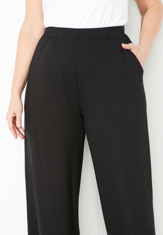 Curvy Collection Wide Leg Pant image number 3