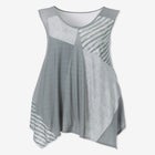 Sleeveless Hanky Hem Tunic image number null