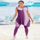 Sleeveless Hanky Hem Tunic image number null