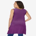Sleeveless Hanky Hem Tunic image number null
