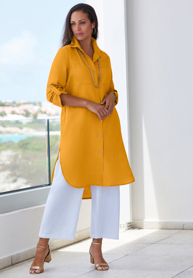 Linen Mega Tunic image number 0
