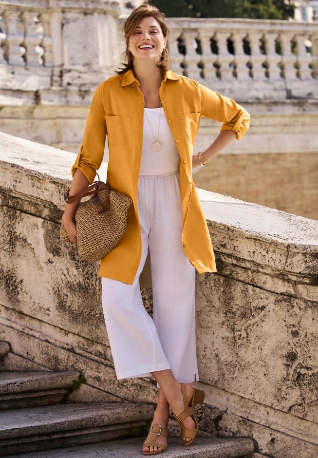 Linen Mega Tunic image number 2