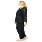 3-piece Lace Jacket/Tank/Pant Set image number null