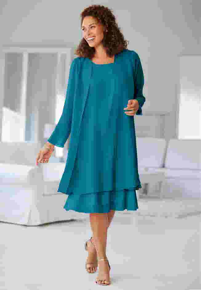 2-Piece Jacket Dress image number 0