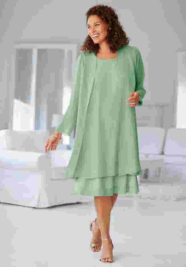 2-Piece Jacket Dress image number 0