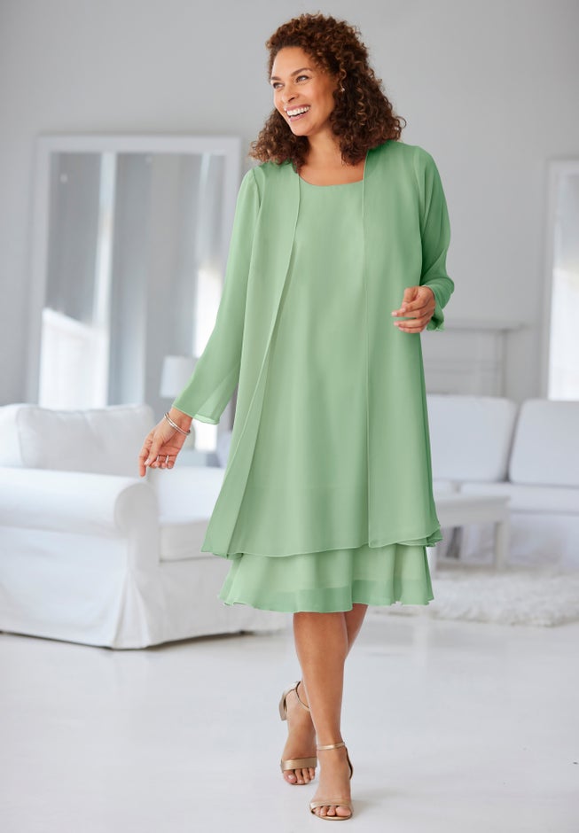 2-Piece Jacket Dress image number 0