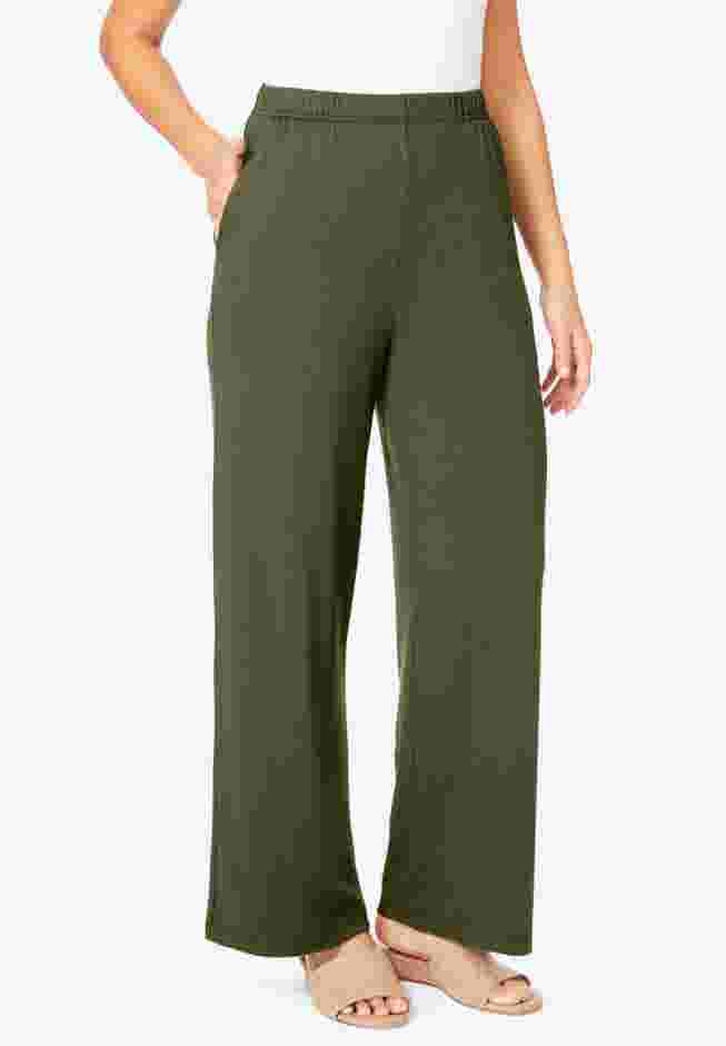 Soft Ease Wide Leg Pant image number 0