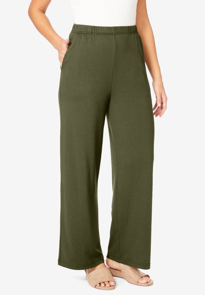 Soft Ease Wide Leg Pant image number 0