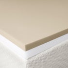3" Gel Memory Foam Revitalizer Topper With Skirted Cover image number null