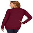 Fine Gauge Button-Front Cardigan image number 1