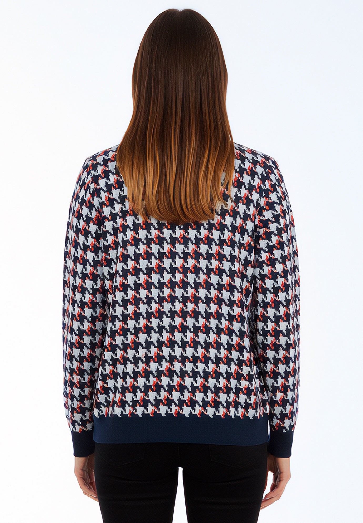 Fine Gauge Button-Front Cardigan image number 2