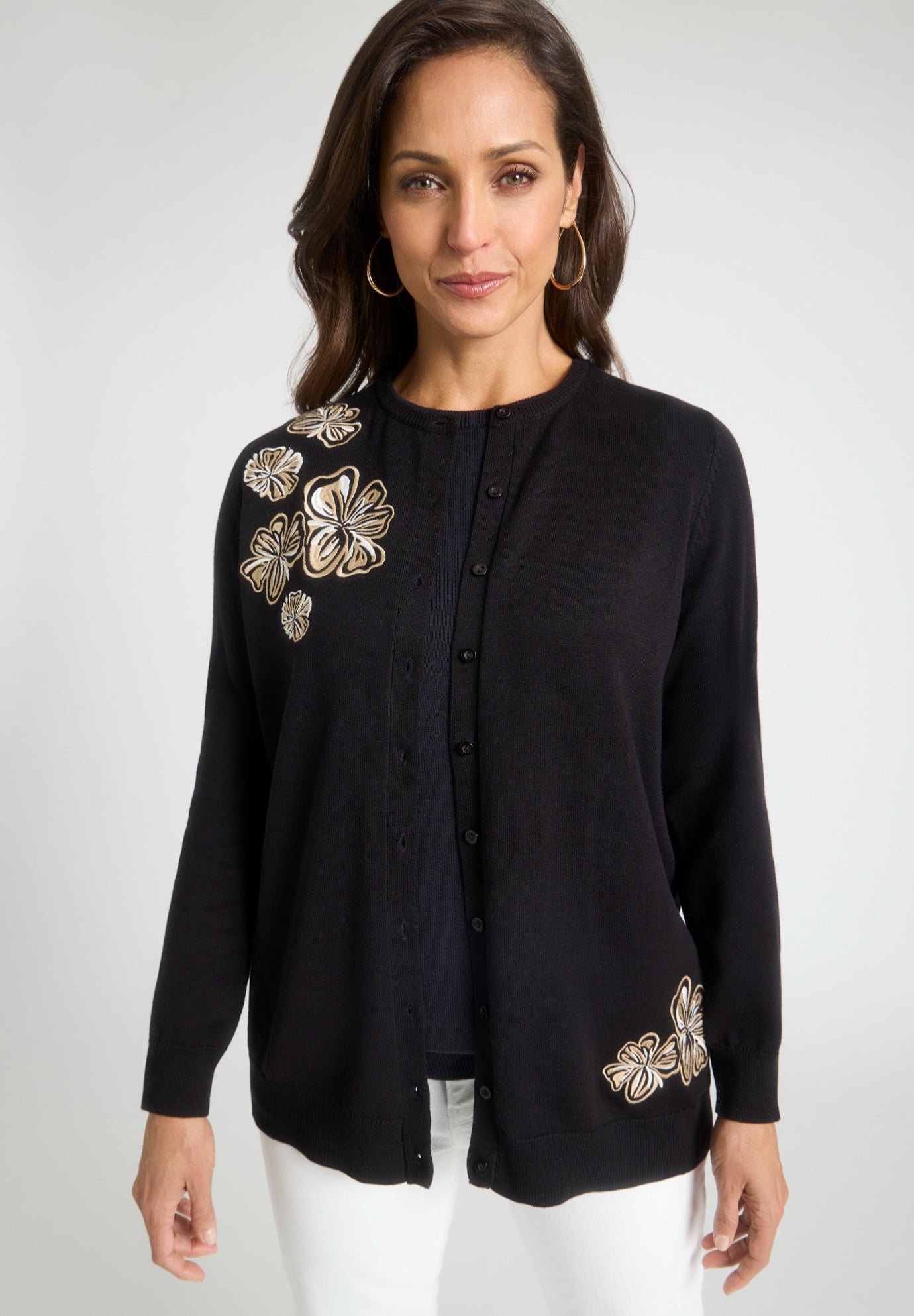 Fine Gauge Cardigan image number 0