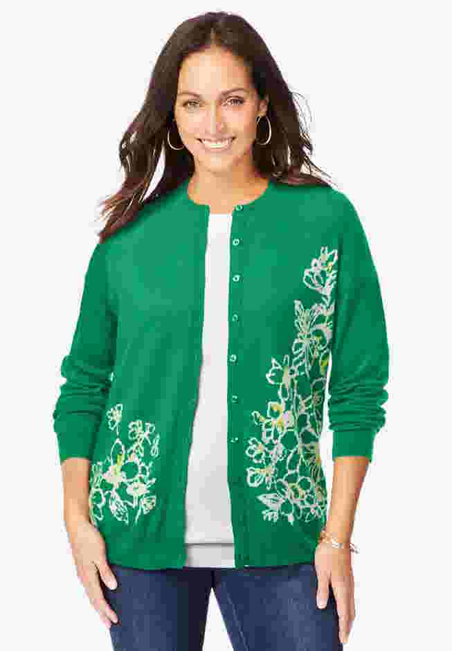 Fine Gauge Cardigan image number 0