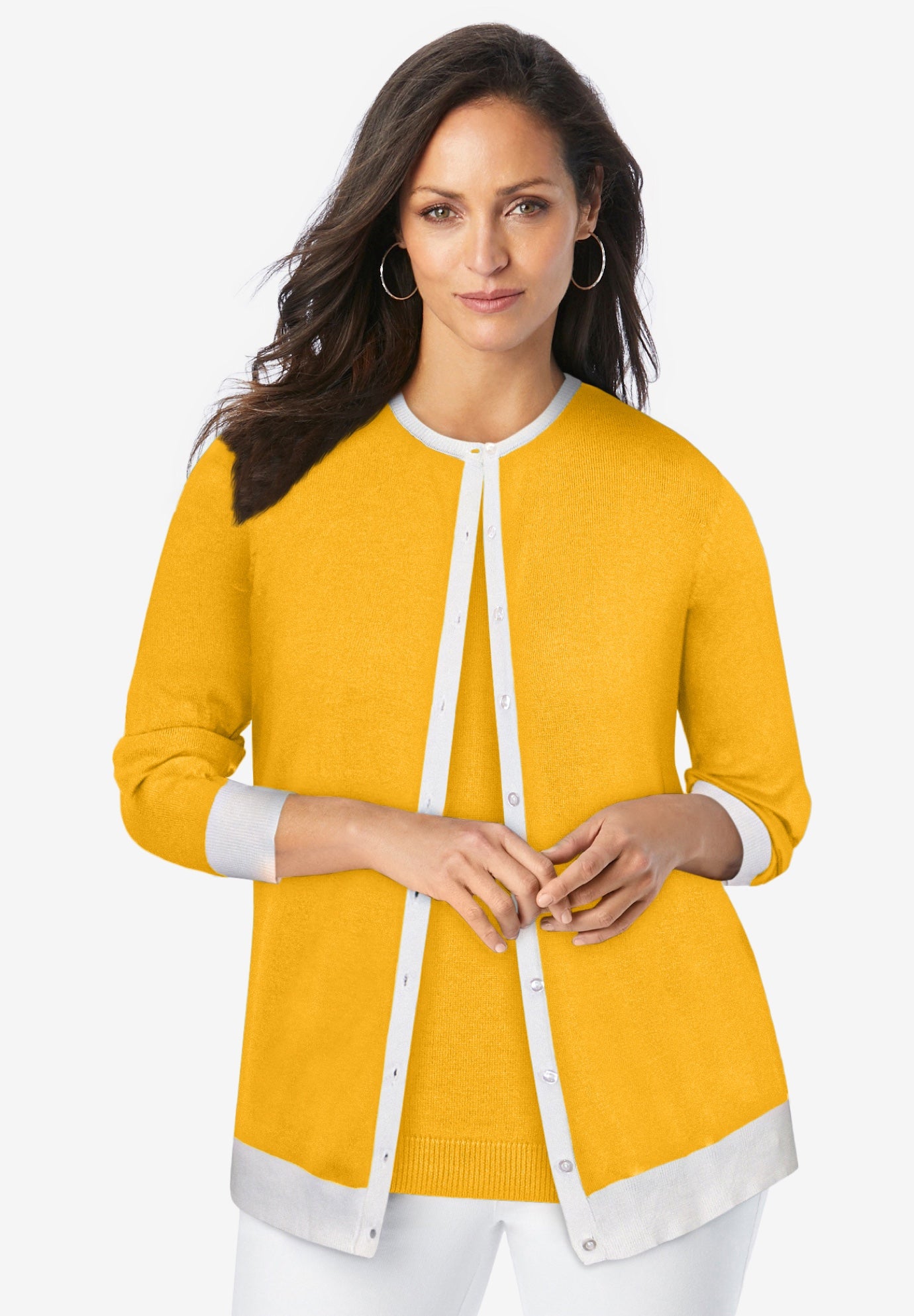 Fine Gauge Cardigan image number 0