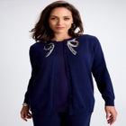 Fine Gauge Cardigan image number null