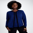 Fine Gauge Button-Front Cardigan image number null