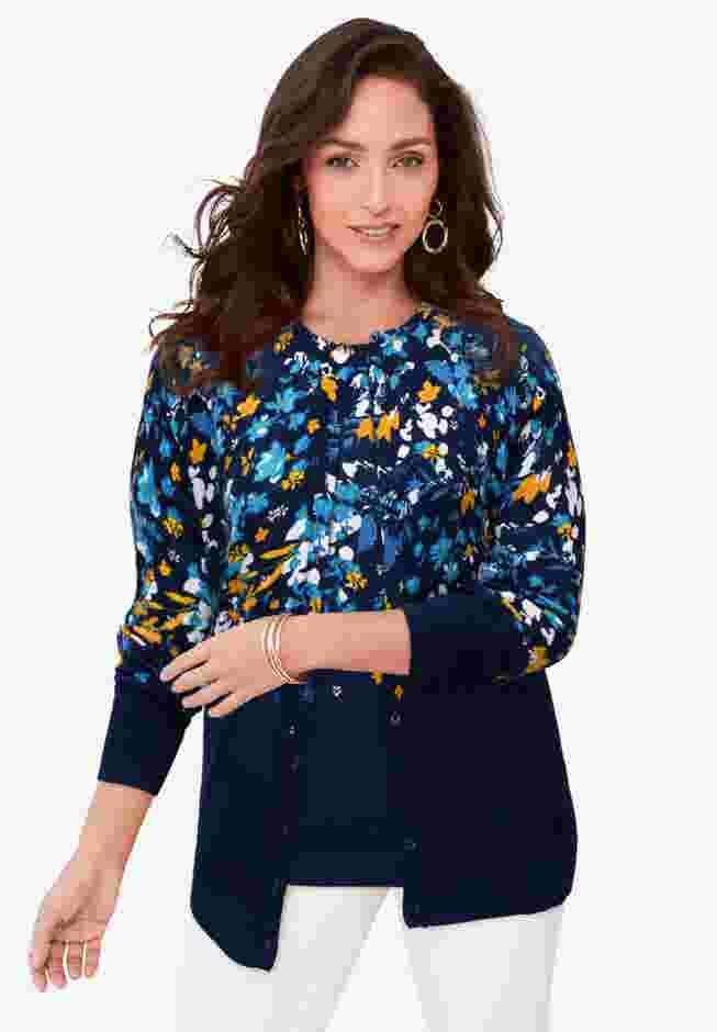 Fine Gauge Cardigan image number 0