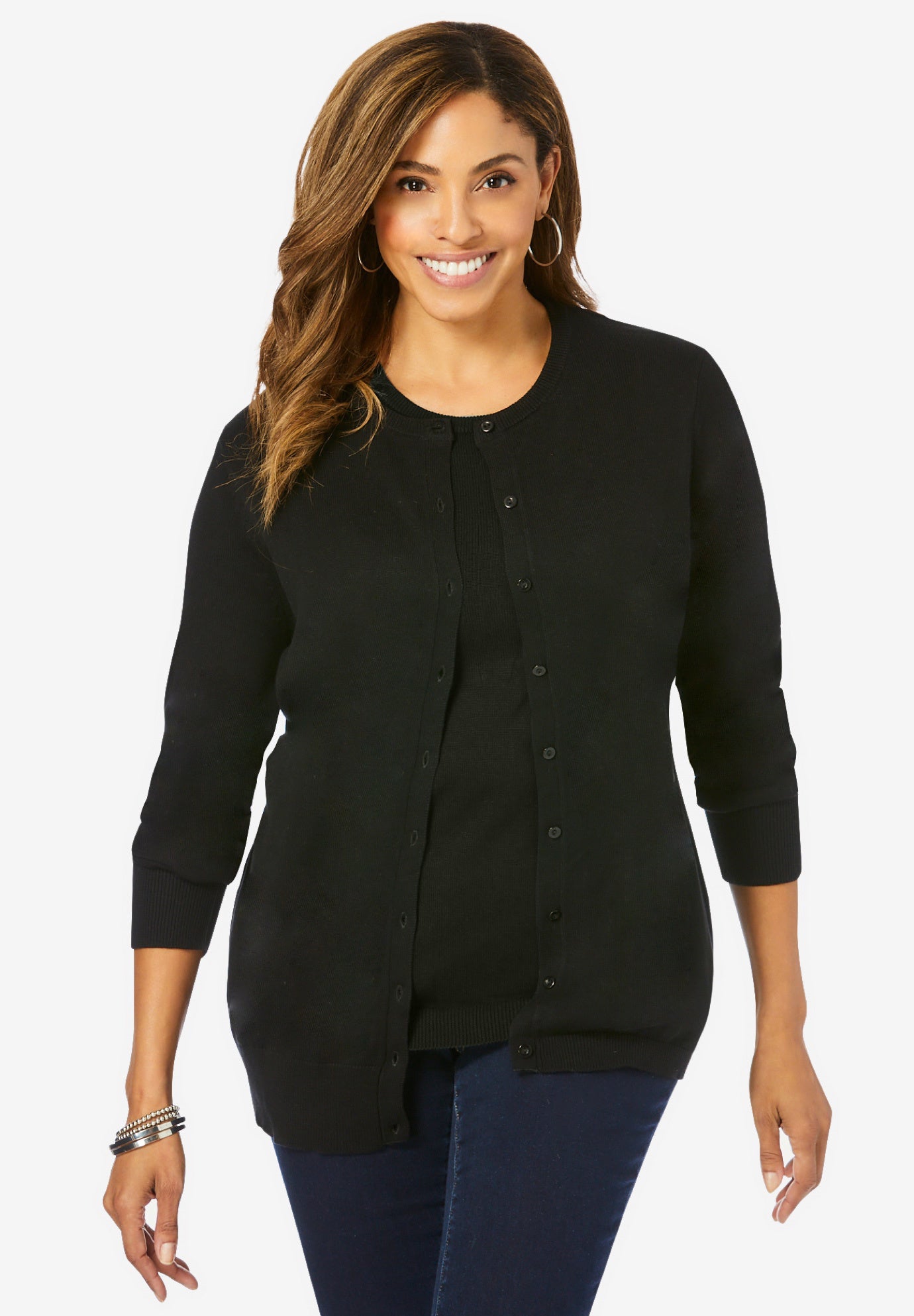 Fine Gauge Cardigan image number 1