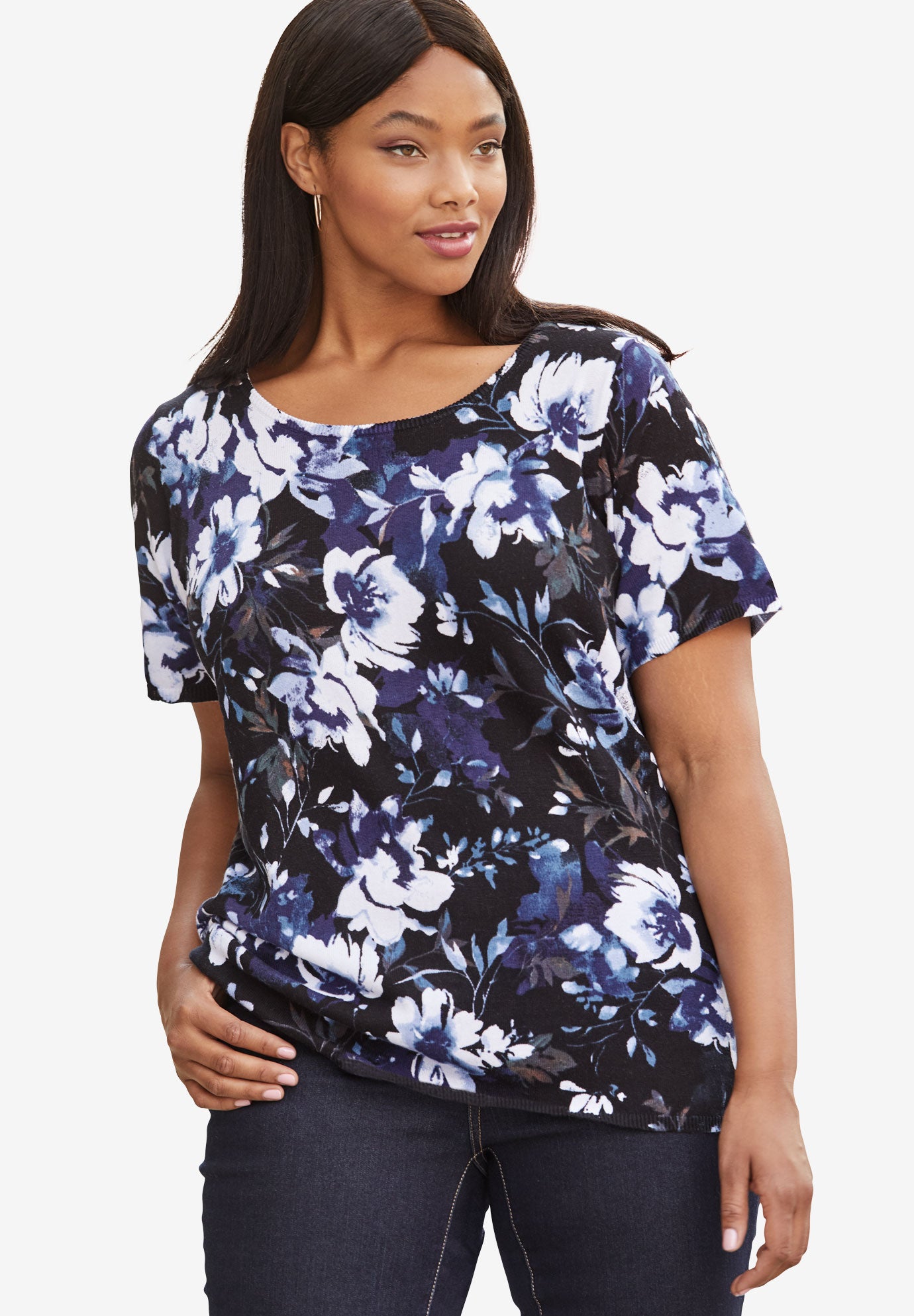 Fine Gauge Crewneck Shell image number 0