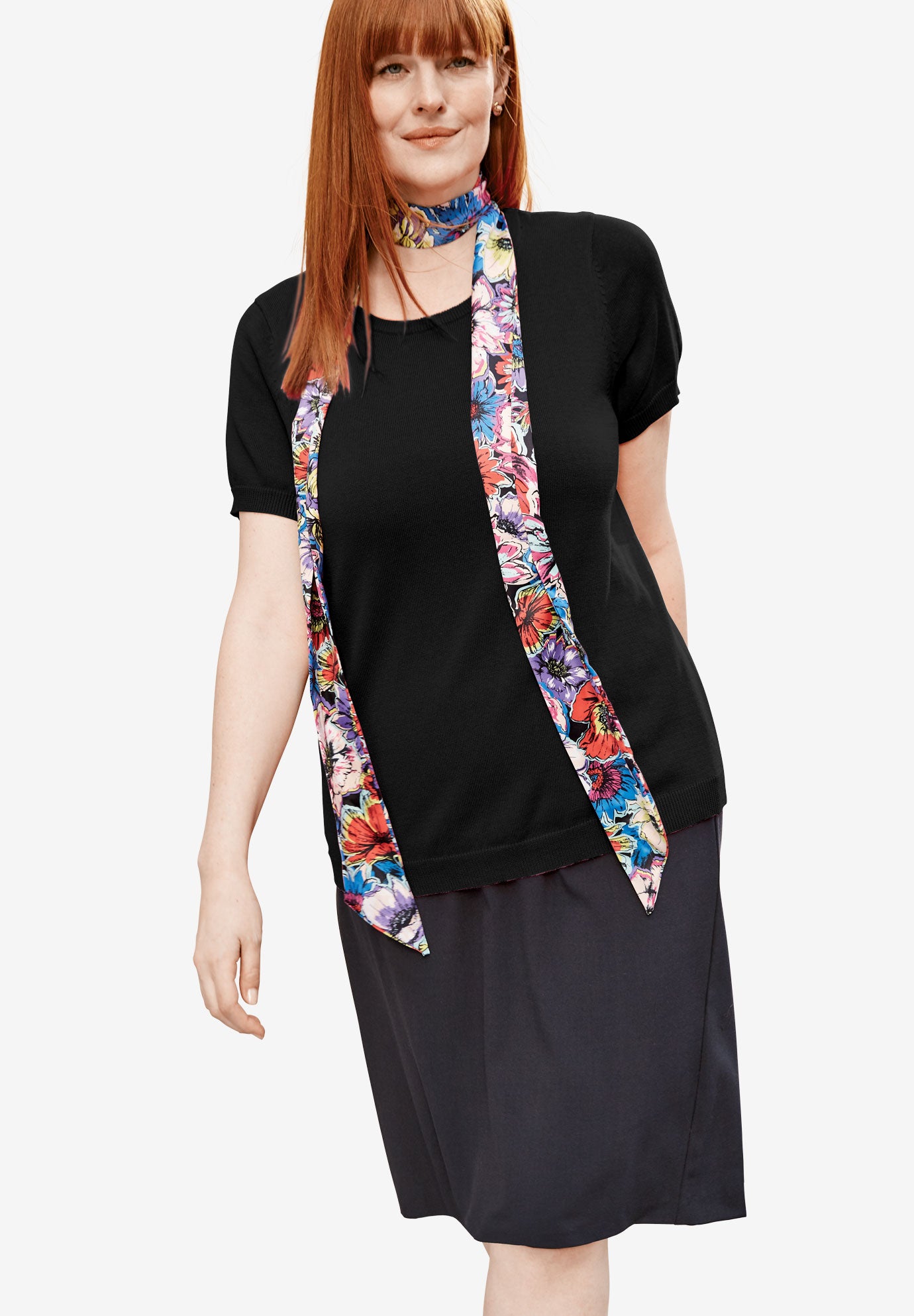 Fine Gauge Crewneck Shell image number 0