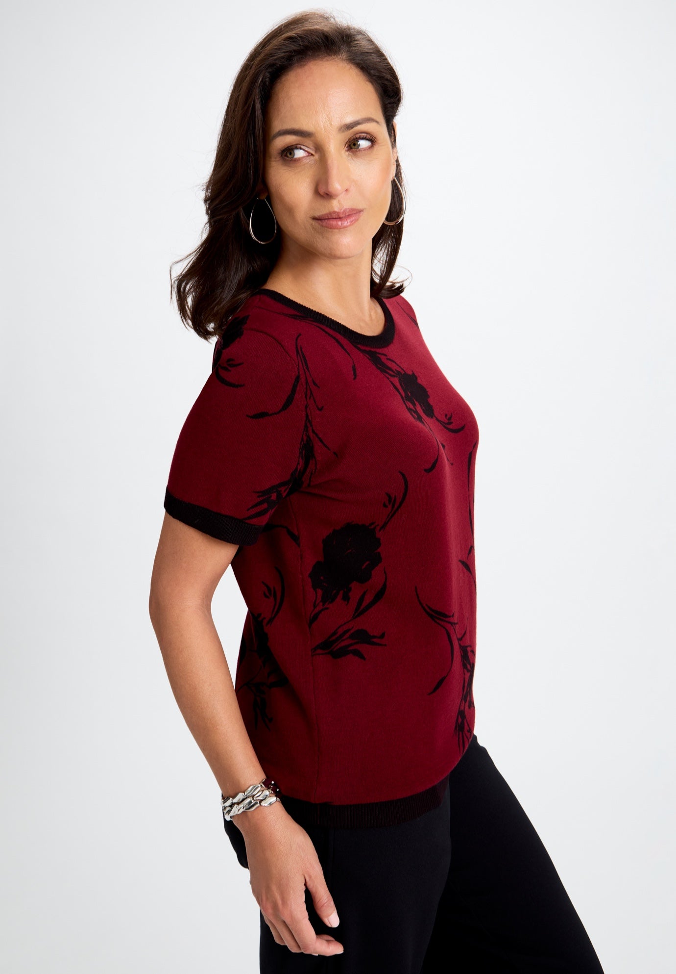 Fine Gauge Crewneck Shell image number 2