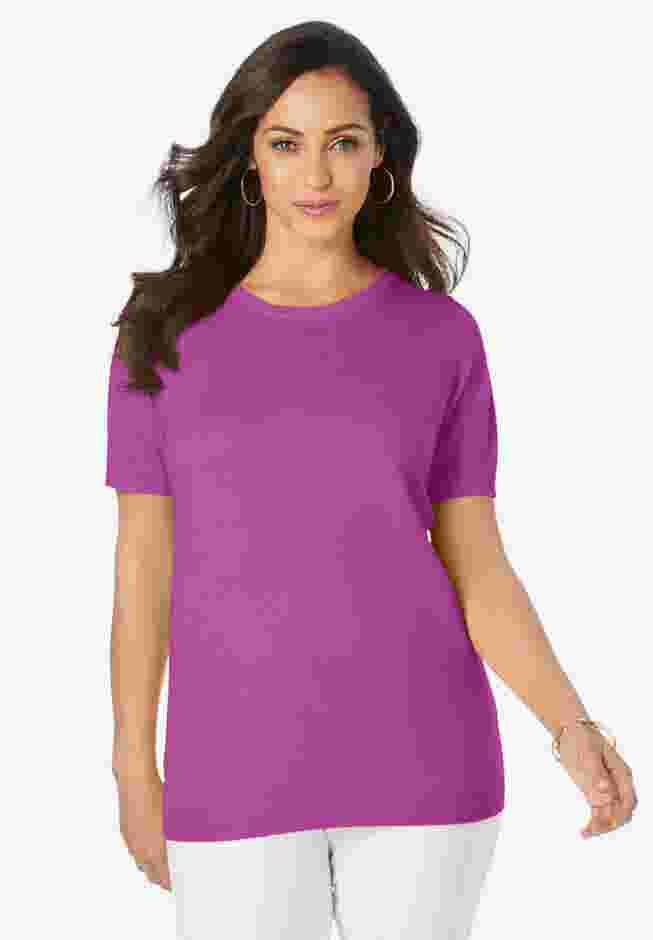 Fine Gauge Crewneck Shell image number 0