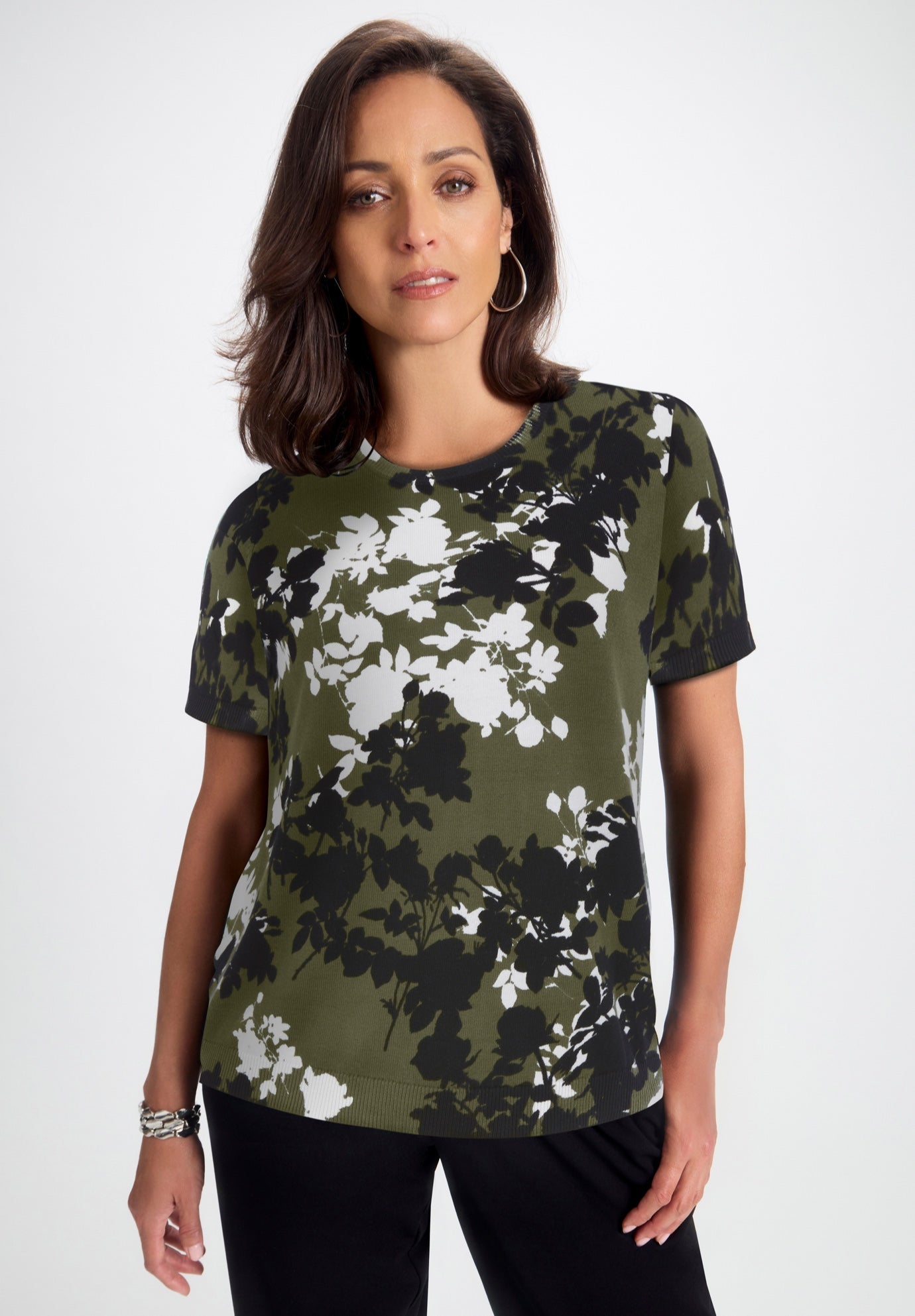 Fine Gauge Crewneck Shell image number 0