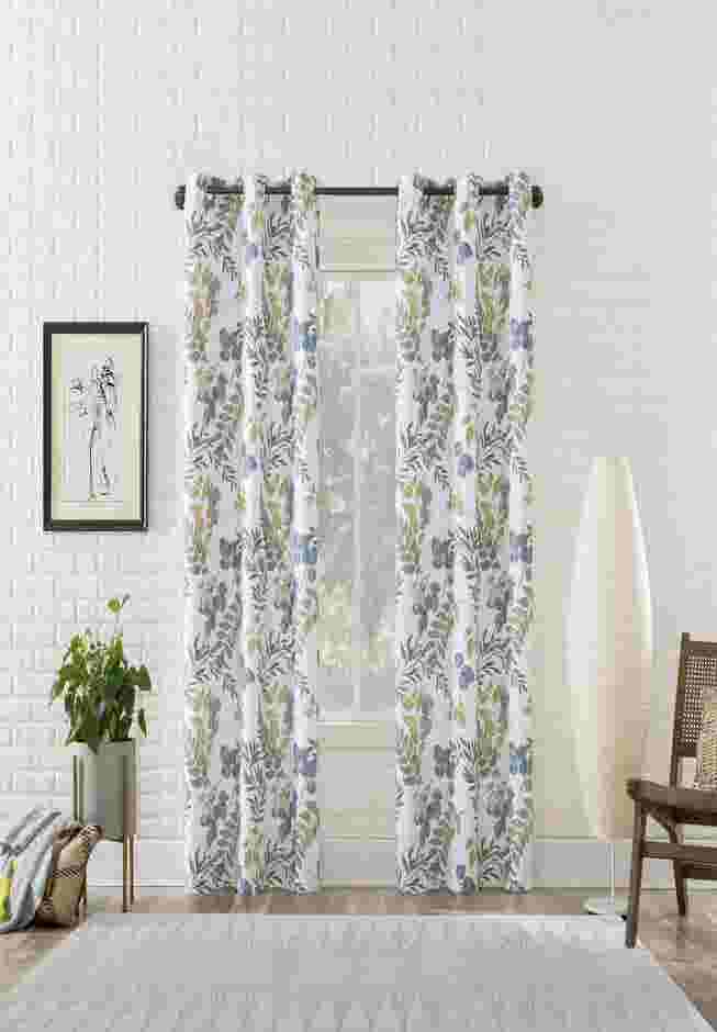 Remi Sun Zero™ 99% Blackout Solid Woven Grommet Panel image number 0