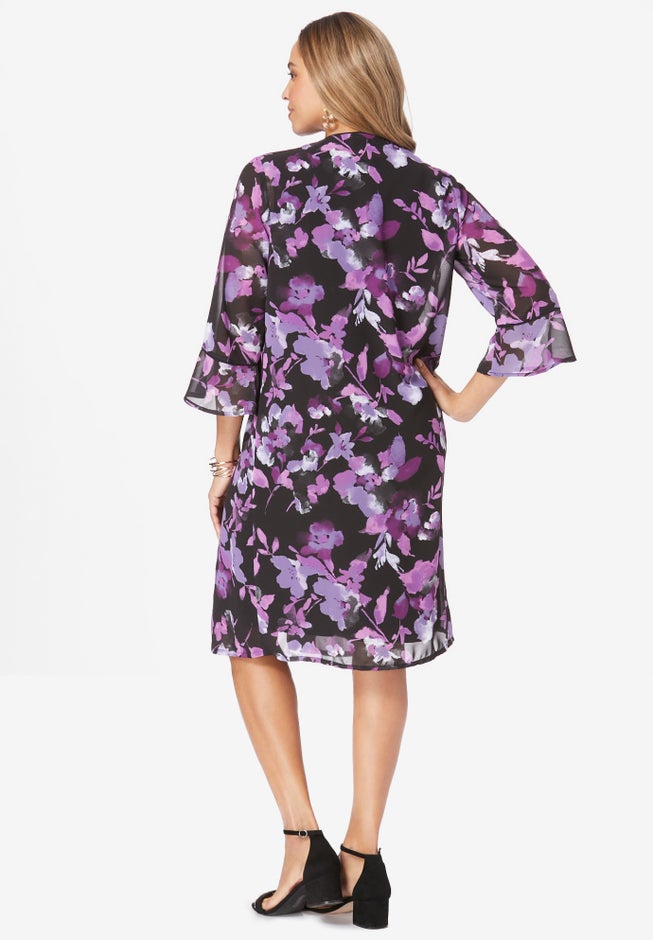 2-Piece Duster Jacket Dress image number 1