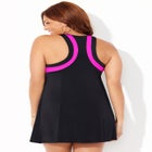 High Neck Two Piece Racerback Swimdress image number null