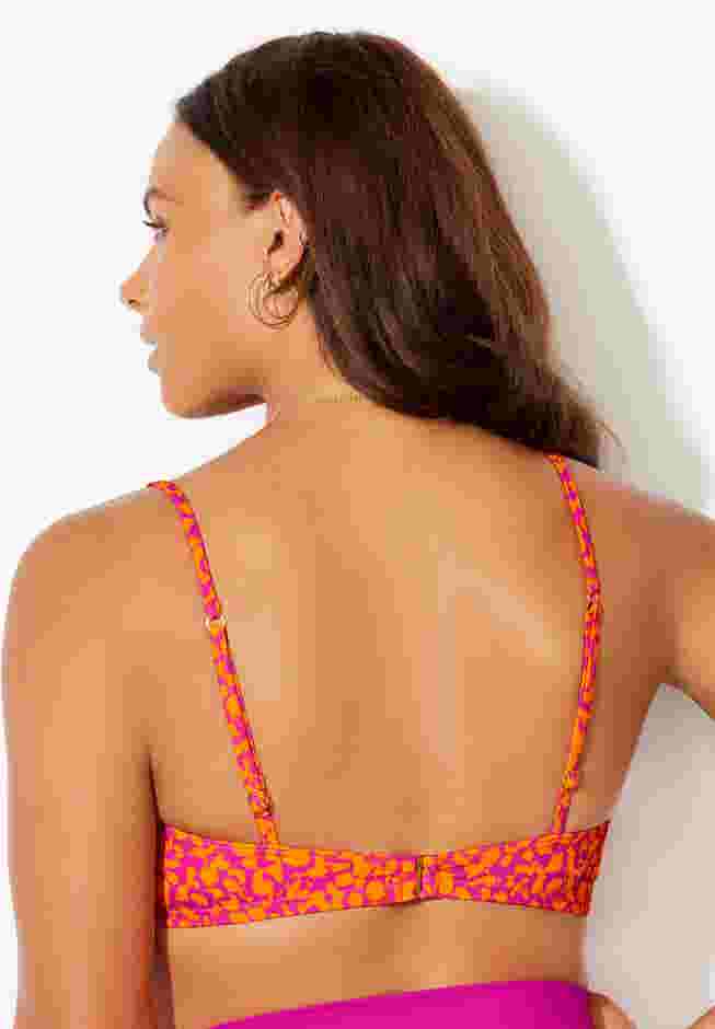 Adjustable Push Up Underwire Bikini Top image number 1