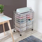 12-Drawer Rolling Craft Storage Cart image number null